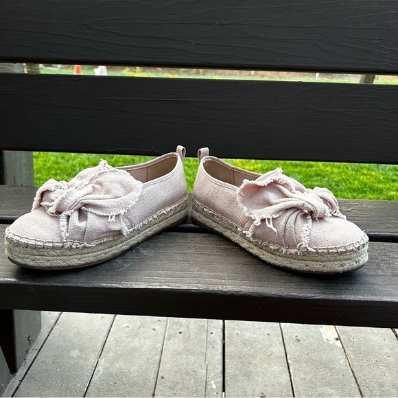 Sam Edelman Cabrera pink espadrille platforms - Picture 3 of 7